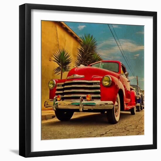 Vintage Classic Truck-Salvatore Elia-Framed Photographic Print