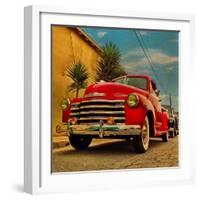 Vintage Classic Truck-Salvatore Elia-Framed Photographic Print