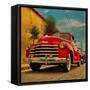 Vintage Classic Truck-Salvatore Elia-Framed Stretched Canvas