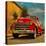 Vintage Classic Truck-Salvatore Elia-Stretched Canvas