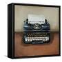 Vintage Classics I - typewriter-Sydney Edmunds-Framed Stretched Canvas