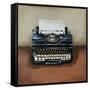 Vintage Classics I - typewriter-Sydney Edmunds-Framed Stretched Canvas