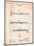 Vintage Claw Hammer Patent 1899-Cole Borders-Mounted Art Print