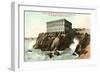 Vintage Cliff House-null-Framed Premium Giclee Print