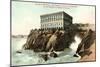 Vintage Cliff House-null-Mounted Premium Giclee Print