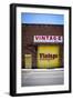 Vintage Clothing Warehouse-Transportimage Picture Library-Framed Photographic Print