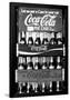 Vintage Coca Cola Bottle Cases Coke B&W Photo Print Poster-null-Framed Standard Poster