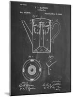 Vintage Coffee Pot Patent-null-Mounted Art Print