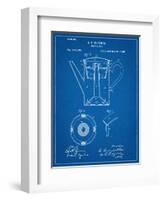 Vintage Coffee Pot Patent-null-Framed Art Print