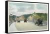 Vintage Colorado Street Bridge, Pasadena, California-null-Framed Stretched Canvas