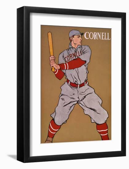 Vintage Cornell Baseball-null-Framed Giclee Print