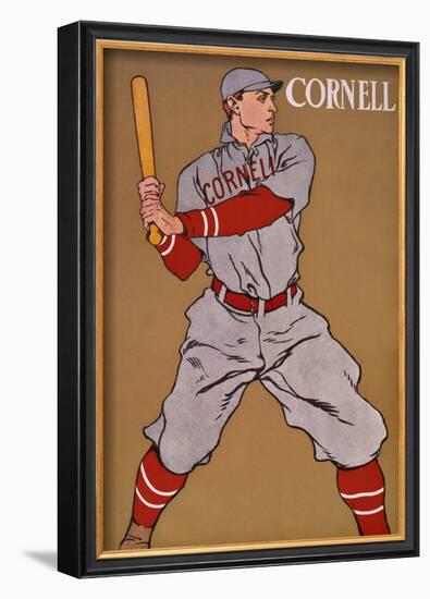 Vintage Cornell Baseball-null-Framed Giclee Print