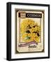 Vintage Cosmos Seed Packet-null-Framed Giclee Print