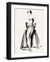 Vintage Costume Sketch I-Jennifer Paxton Parker-Framed Art Print