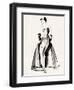 Vintage Costume Sketch I-Jennifer Paxton Parker-Framed Art Print