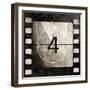 Vintage Countdown IV-Color Bakery-Framed Giclee Print