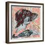 Vintage Couture I-Ricki Mountain-Framed Art Print