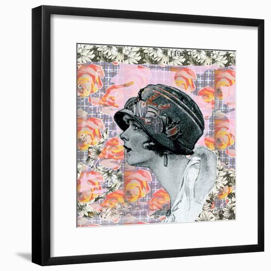 Vintage Couture III-Ricki Mountain-Framed Art Print