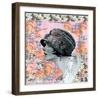 Vintage Couture III-Ricki Mountain-Framed Art Print