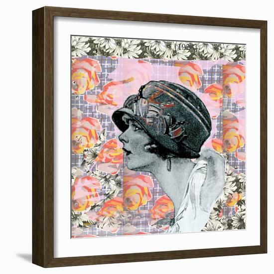 Vintage Couture III-Ricki Mountain-Framed Art Print