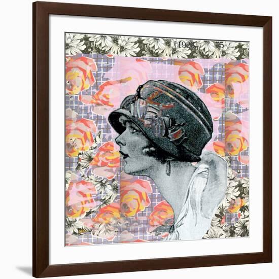 Vintage Couture III-Ricki Mountain-Framed Art Print