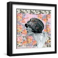 Vintage Couture III-Ricki Mountain-Framed Art Print