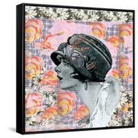 Vintage Couture III-Ricki Mountain-Framed Stretched Canvas