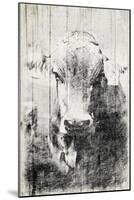 Vintage Cow Mate-Jace Grey-Mounted Art Print