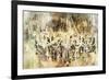 Vintage Crystal Chandelier-Eric Yang-Framed Premium Giclee Print