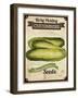 Vintage Cucumber Seed Packet-null-Framed Giclee Print