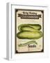 Vintage Cucumber Seed Packet-null-Framed Giclee Print