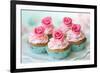 Vintage Cupcakes-Ruth Black-Framed Photographic Print