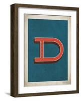 Vintage D-Kindred Sol Collective-Framed Art Print