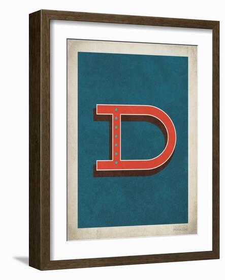 Vintage D-Kindred Sol Collective-Framed Art Print