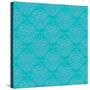 Vintage Damask Pattern Linear Background-tukkki-Stretched Canvas