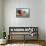 Vintage Decor on the Lake Shore, Armchair and Television-zveiger-Framed Stretched Canvas displayed on a wall