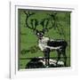 Vintage Deer-null-Framed Giclee Print