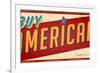 Vintage Design -  Buy American-Real Callahan-Framed Photographic Print