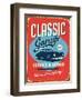 Vintage Design -  Classic Garage-Real Callahan-Framed Art Print