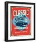 Vintage Design -  Classic Garage-Real Callahan-Framed Art Print