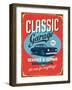 Vintage Design -  Classic Garage-Real Callahan-Framed Art Print