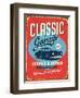 Vintage Design -  Classic Garage-Real Callahan-Framed Art Print