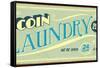 Vintage Design -  Coin Laundry-Real Callahan-Framed Stretched Canvas