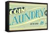 Vintage Design -  Coin Laundry-Real Callahan-Framed Stretched Canvas