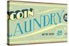 Vintage Design -  Coin Laundry-Real Callahan-Stretched Canvas