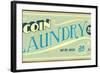 Vintage Design -  Coin Laundry-Real Callahan-Framed Photographic Print