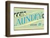 Vintage Design -  Coin Laundry-Real Callahan-Framed Photographic Print