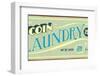 Vintage Design -  Coin Laundry-Real Callahan-Framed Photographic Print
