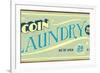 Vintage Design -  Coin Laundry-Real Callahan-Framed Photographic Print