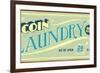 Vintage Design -  Coin Laundry-Real Callahan-Framed Photographic Print